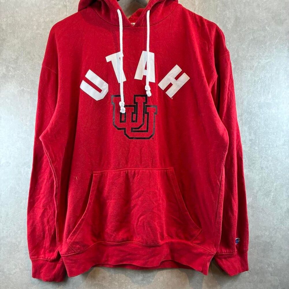 Champion Men's Red Hoodie